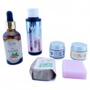 Zestaw podróżny kosmetyków pielęgnacyjnych 6 produktów